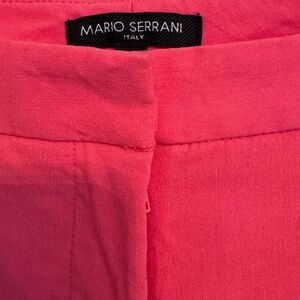 Mario Serrani of Italy Pink Cropped Slacks Size 14